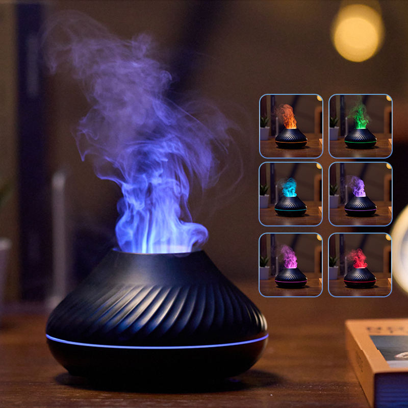 'FlameSoothe' - Flame Humidifier/Aromatherapy